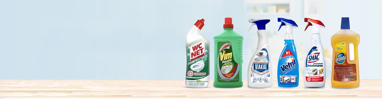Prodotti per la pulizia: gli indispensabili per la casa